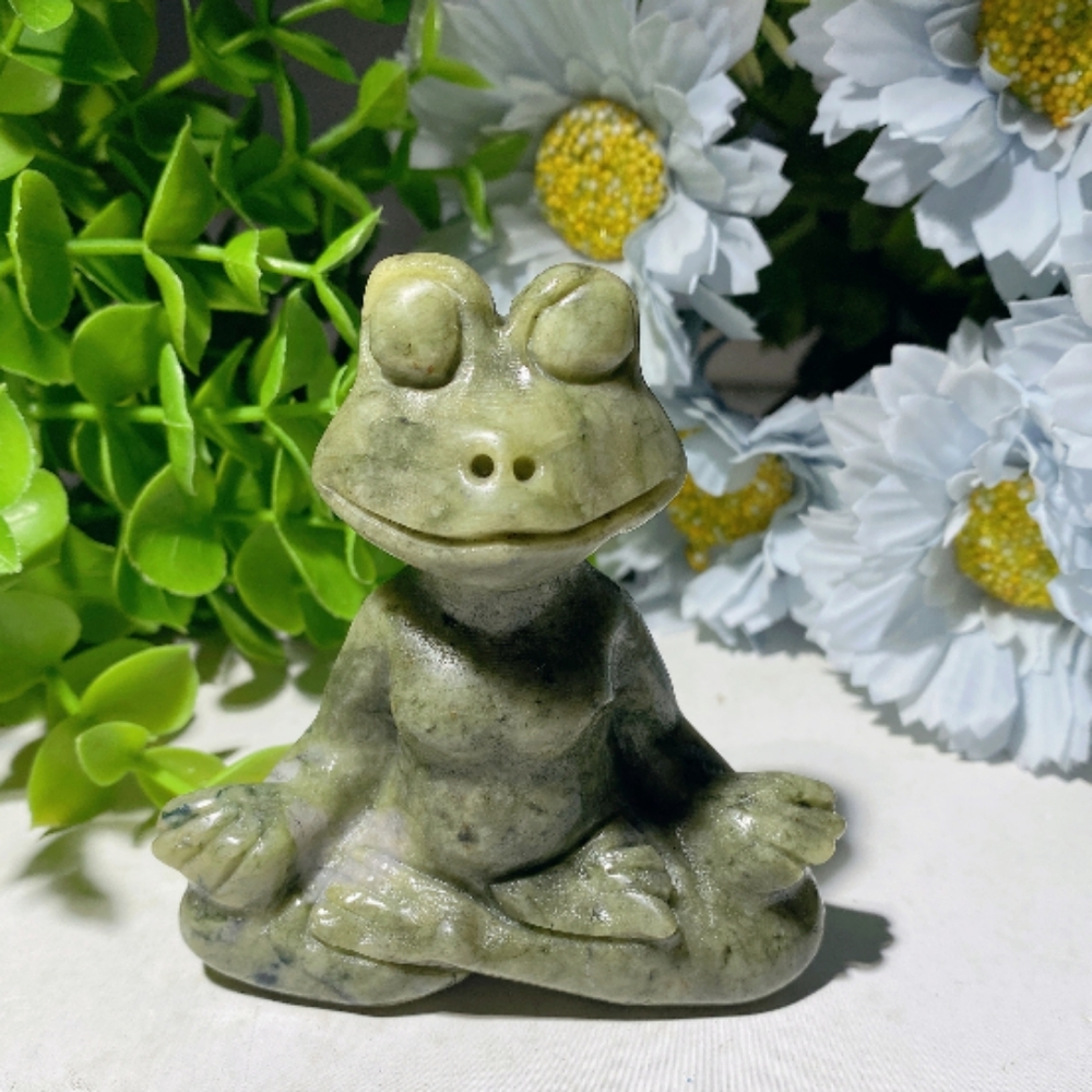 3.4 Serpentine Meditation Frog - Picture 1 of 2